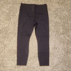 Banana Republic Dark Gray Leggings 7/8 Length High Rise
